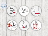 Motiv-Cabochons 1729 25mm (6 Stk)